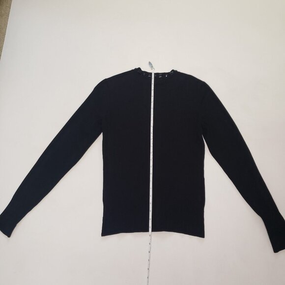 CACHE Women Size Medium Silk Beaded Cardigan Sweater Citycore Holiday Party Y2K - Picture 8 of 16